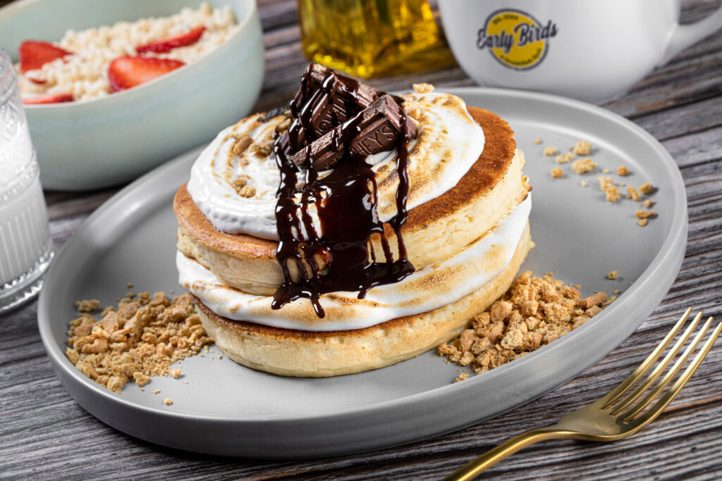 different pancakes in restaurant las vegas