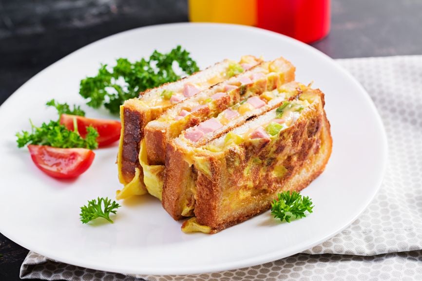 Best Monte Cristo Sandwich at Early Birds breakfast spot in Las Vegas